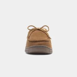 The Slipper Company Oscar Mens Tan Moccasin