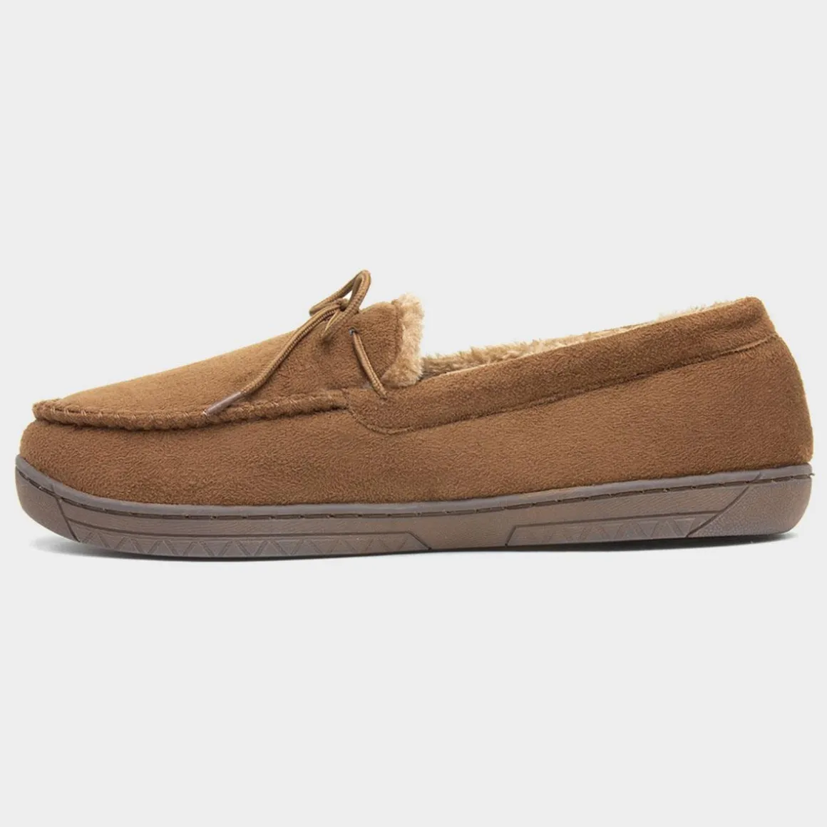 The Slipper Company Oscar Mens Tan Moccasin