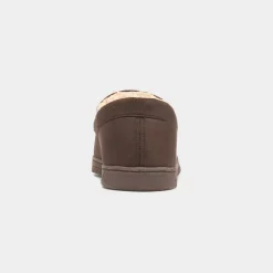 The Slipper Company Otis Mens Brown Moccasin