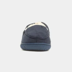 The Slipper Company Otis Boys Navy Slipper