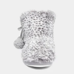 The Slipper Company Rachel Womens Grey Bootie