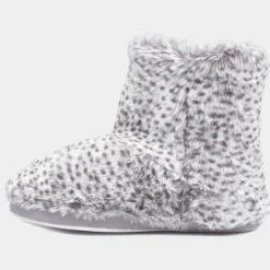 The Slipper Company Rachel Womens Grey Bootie