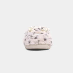 The Slipper Company Rebel Womens Beige Moccasin