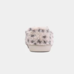 The Slipper Company Rebel Womens Beige Moccasin