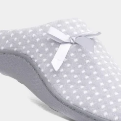The Slipper Company Rheba Womens Blue Mule Slipper