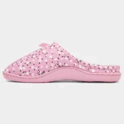 The Slipper Company Rheba Womens Pink Mule Slipper