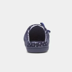 The Slipper Company Rheba Womens Navy Mule Slipper
