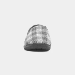 The Slipper Company Rich Mens Grey Slipper