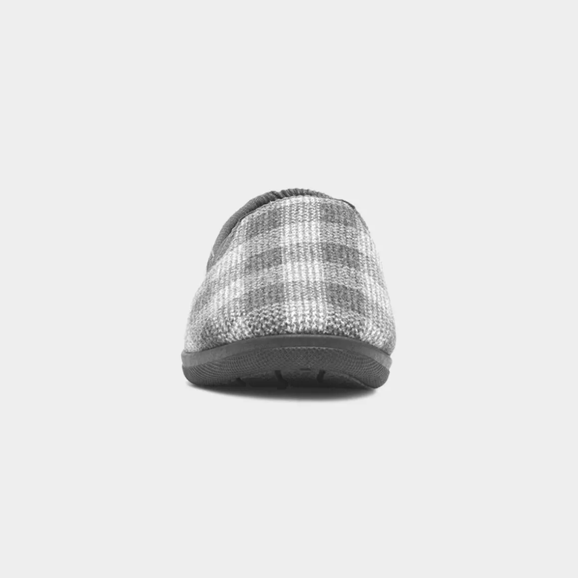 The Slipper Company Rich Mens Grey Slipper