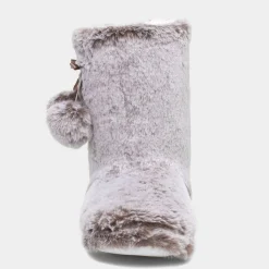 The Slipper Company Robin Womens Mink Faux Bootie