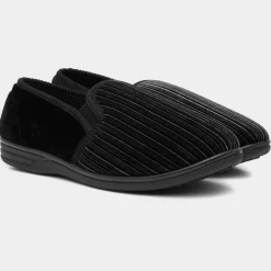 The Slipper Company Rory Mens Twin Gusset Slipper