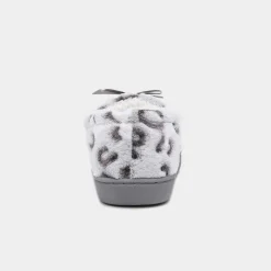 The Slipper Company Ruth Womens Grey Moccasins