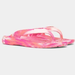 Totes Everywear Womens Pink Tie Dye EVA Sandal
