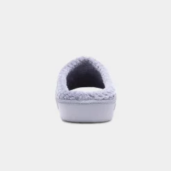 Totes Popcorn Terry Womens Grey Slipper