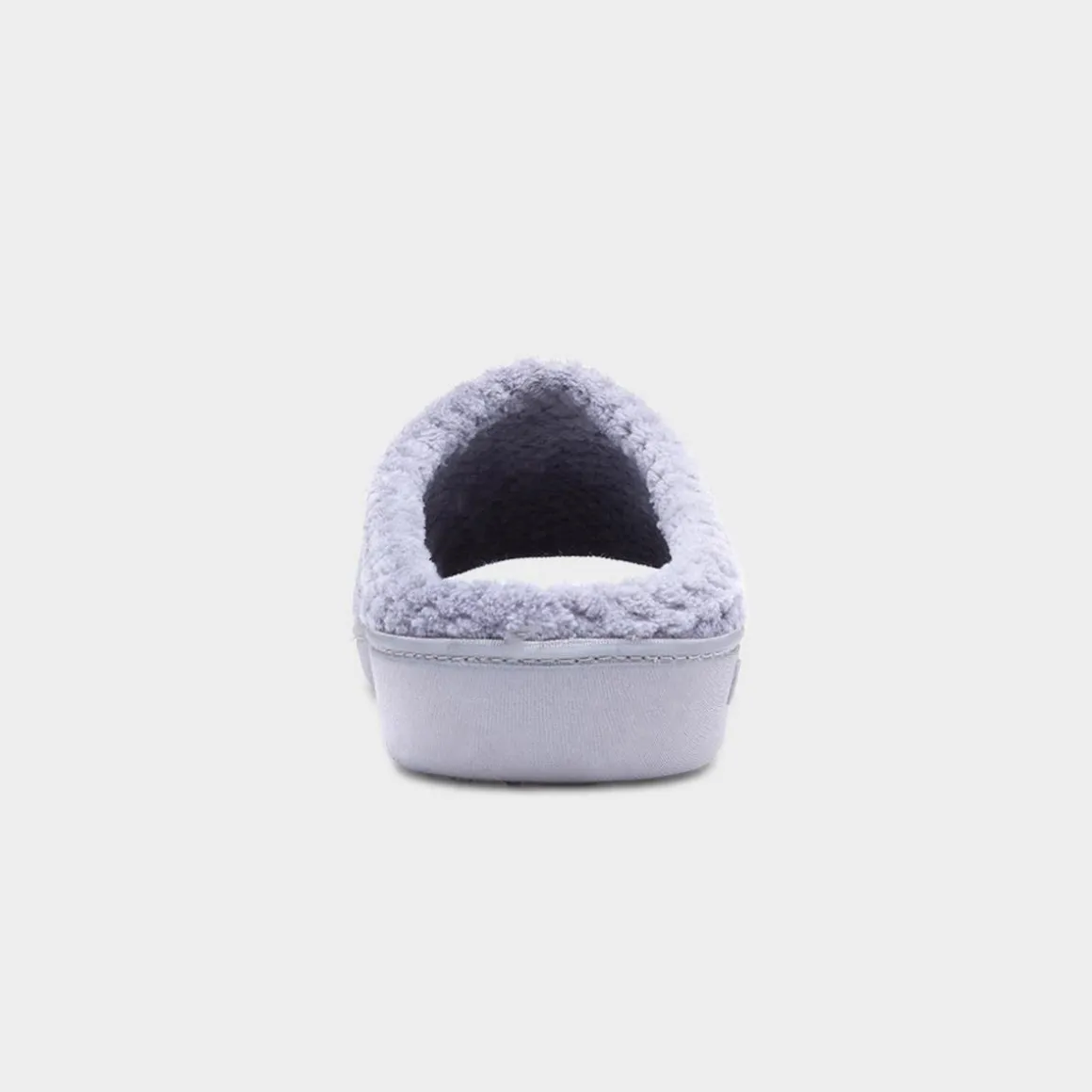 Totes Popcorn Terry Womens Grey Slipper