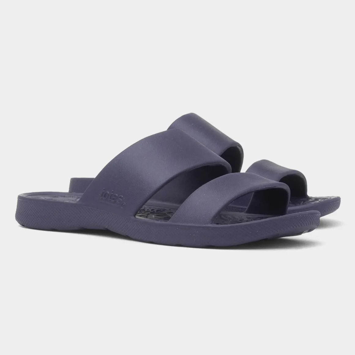 Totes Solbounce Womens Navy EVA Slider