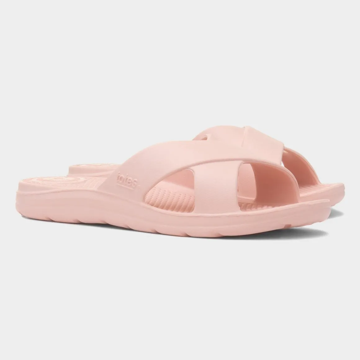 Totes Solbounce Womens Pink EVA Slider
