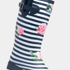 Trespass Elena Womens Stripy Floral Multi Welly