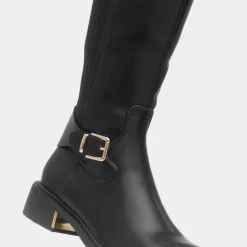 Truffle Aria Womens Black Knee High Boot