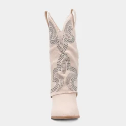 Truffle Arizona Womens Beige Cowboy Calf Boot