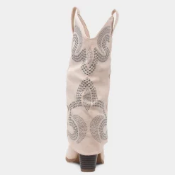 Truffle Arizona Womens Beige Cowboy Calf Boot