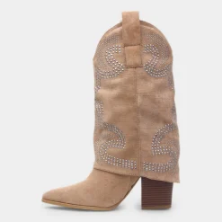 Truffle Arizona Womens Taupe Cowboy Calf Boot