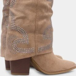 Truffle Arizona Womens Taupe Cowboy Calf Boot