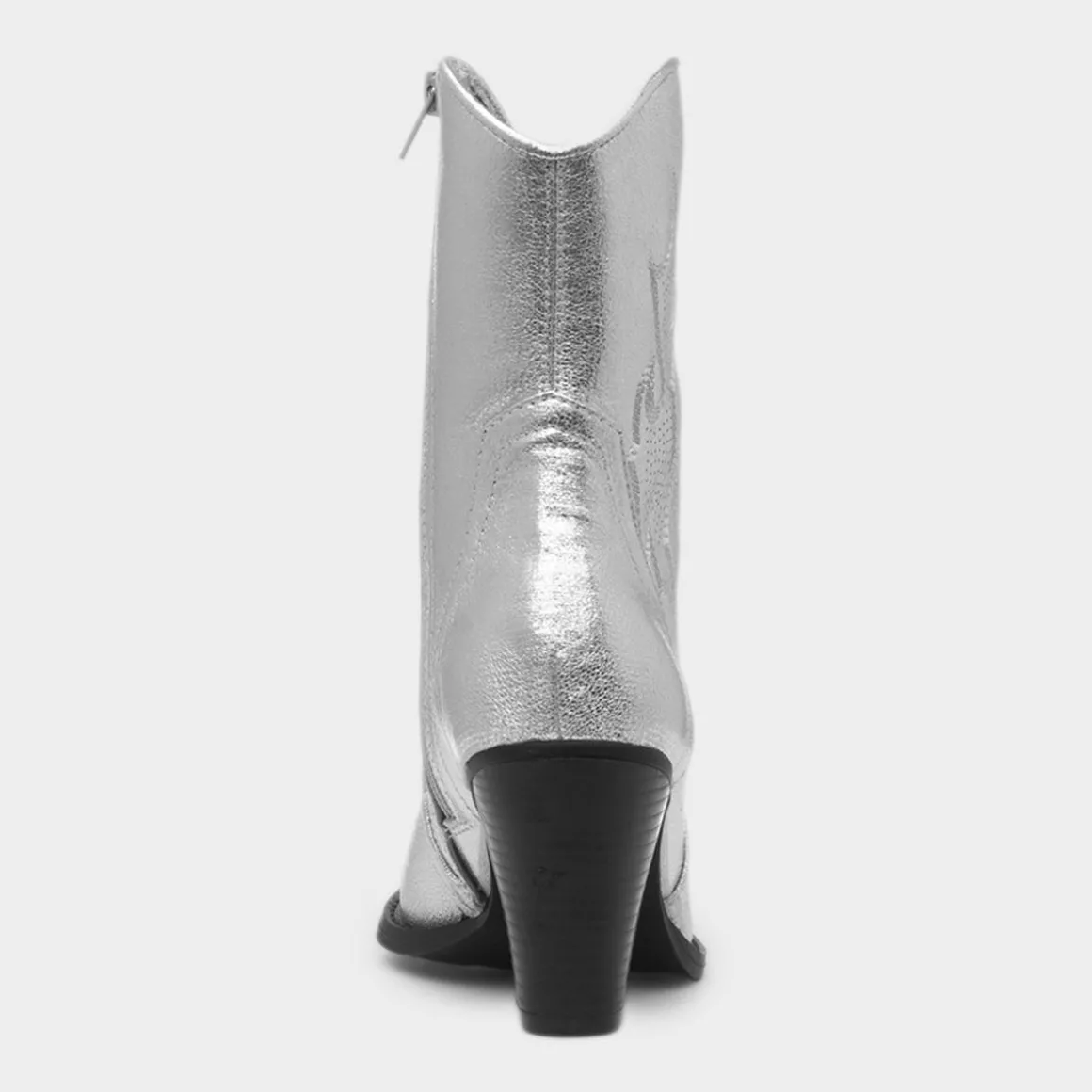 Truffle Carter Womens Silver Cowboy Boot