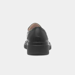 Truffle Eloise Womens Black Chunky Loafer