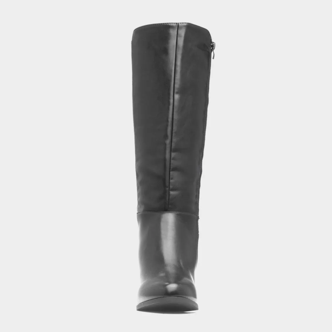 Truffle Freya Womens Black Wide Fit Knee High Boot