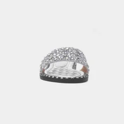 Truffle Gia Womens Metallic Mule Sandal