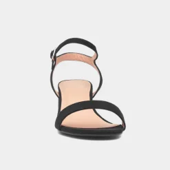 Truffle Hallie Womens Black Heeled Sandal