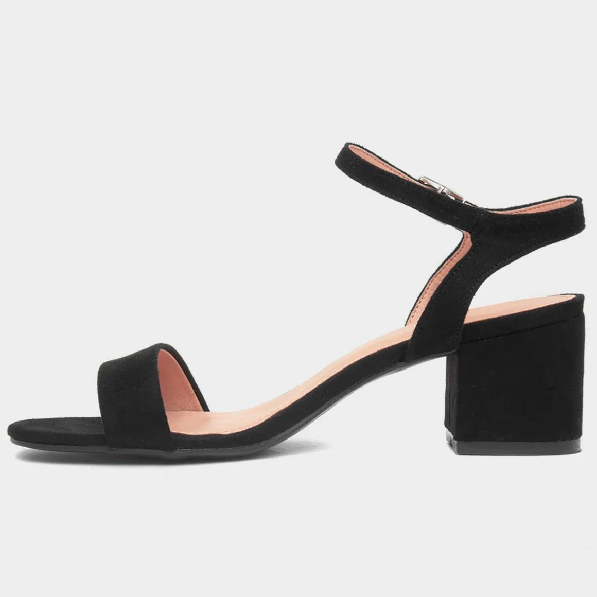 Truffle Hallie Womens Black Heeled Sandal