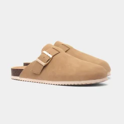 Truffle Jasmin Womens Beige Mule Sandal