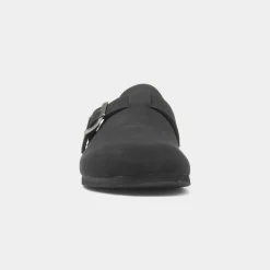 Truffle Jasmin Womens Black Mule Sandal
