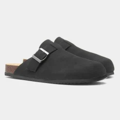 Truffle Jasmin Womens Black Mule Sandal