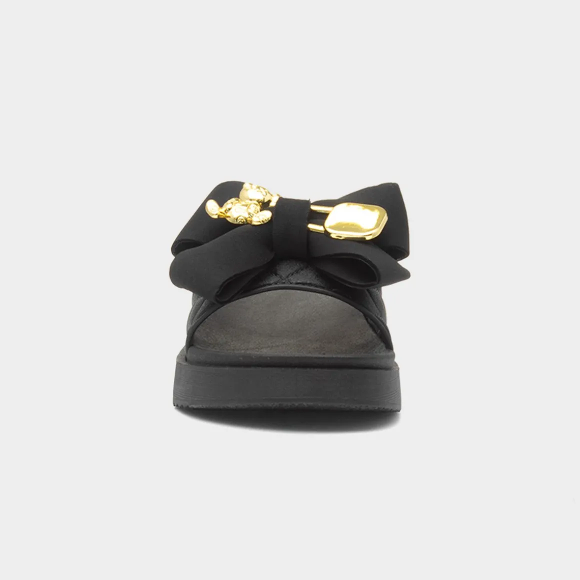 Truffle Josie Womens Black Mule Sandal