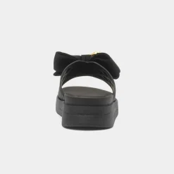 Truffle Josie Womens Black Mule Sandal