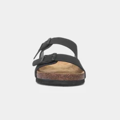 Truffle Kati Womens Black Mule Sandal