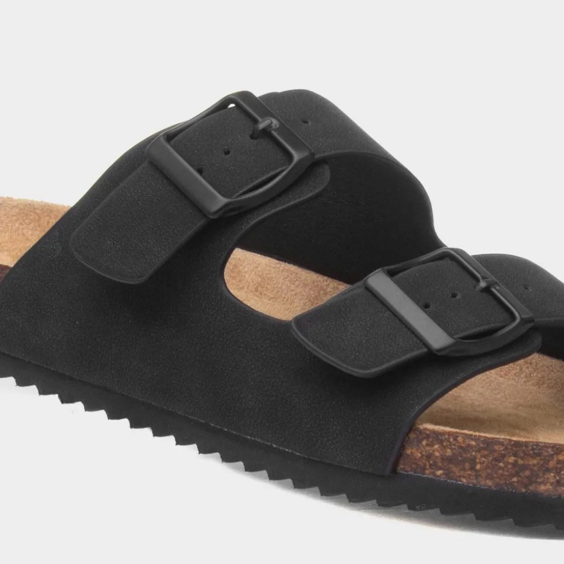 Truffle Kati Womens Black Mule Sandal