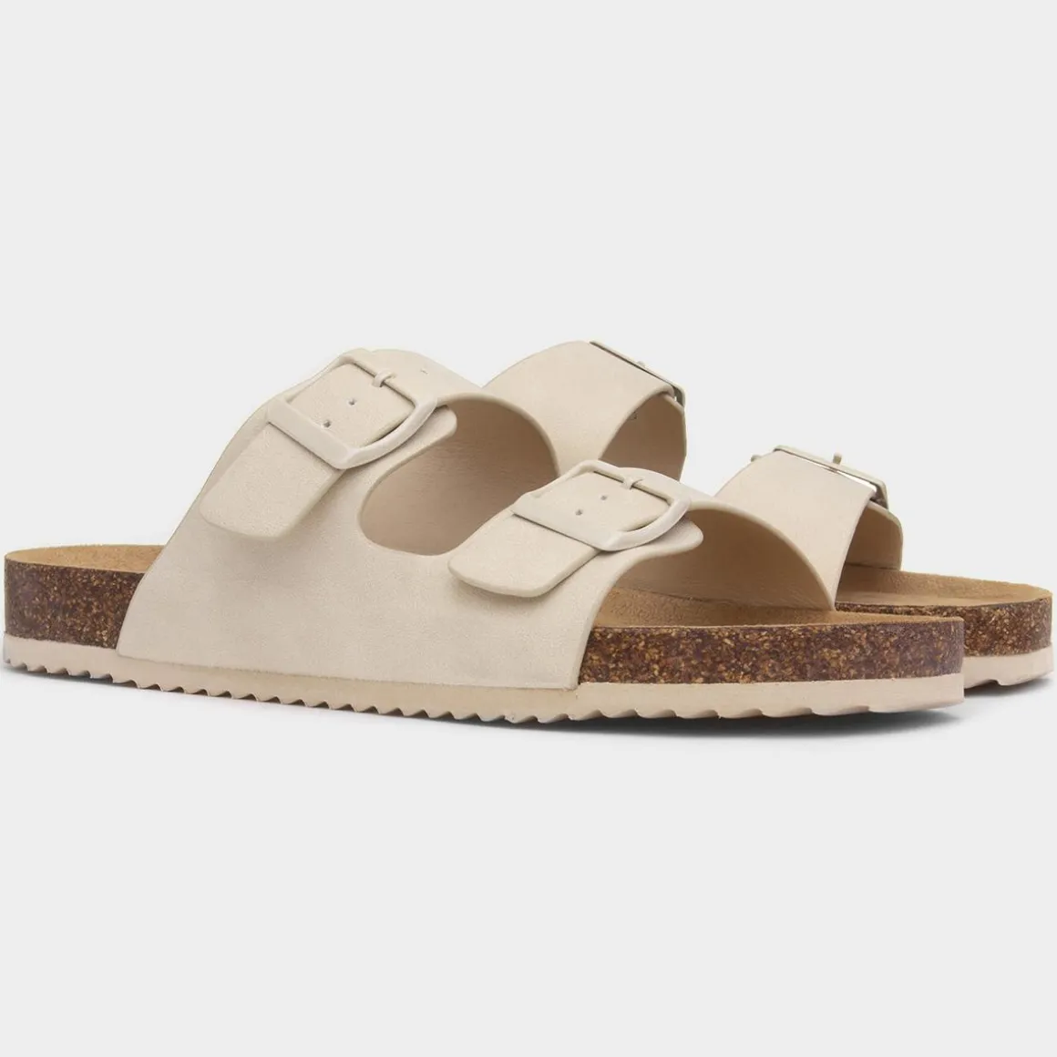 Truffle Kati Womens Cream Mule Sandal