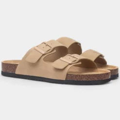 Truffle Kati Womens Tan Mule Sandal
