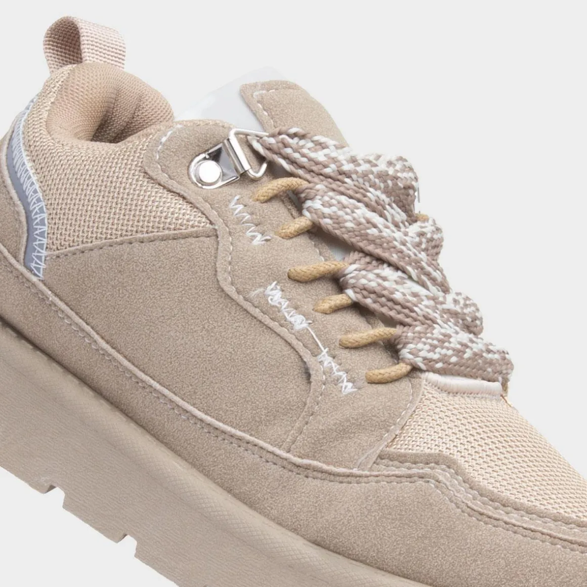Truffle Lillian Womens Beige Trainer