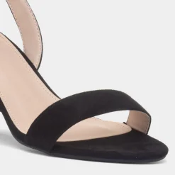 Truffle Lillie Womens Black Wider Fit Heel