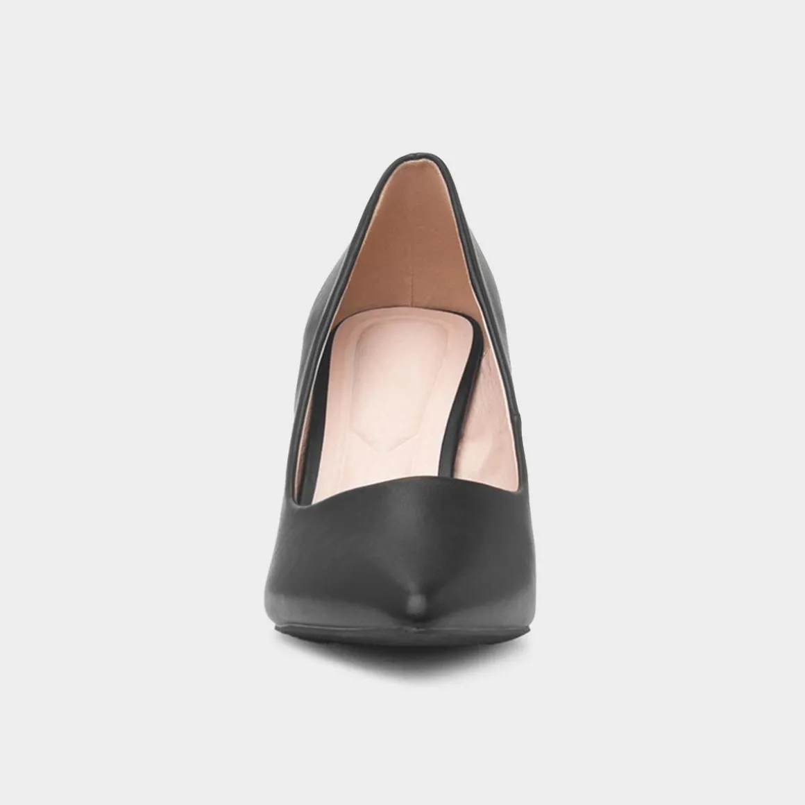 Truffle Miranda Womens Black Heel
