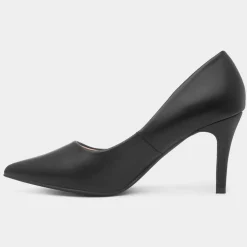 Truffle Miranda Womens Black Heel