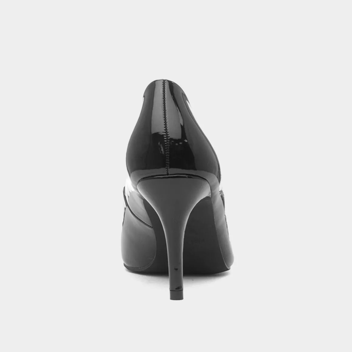 Truffle Miranda Womens Black Patent Heel