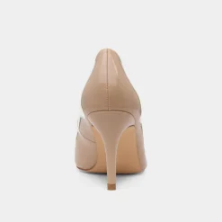 Truffle Miranda Womens Nude Patent Heel