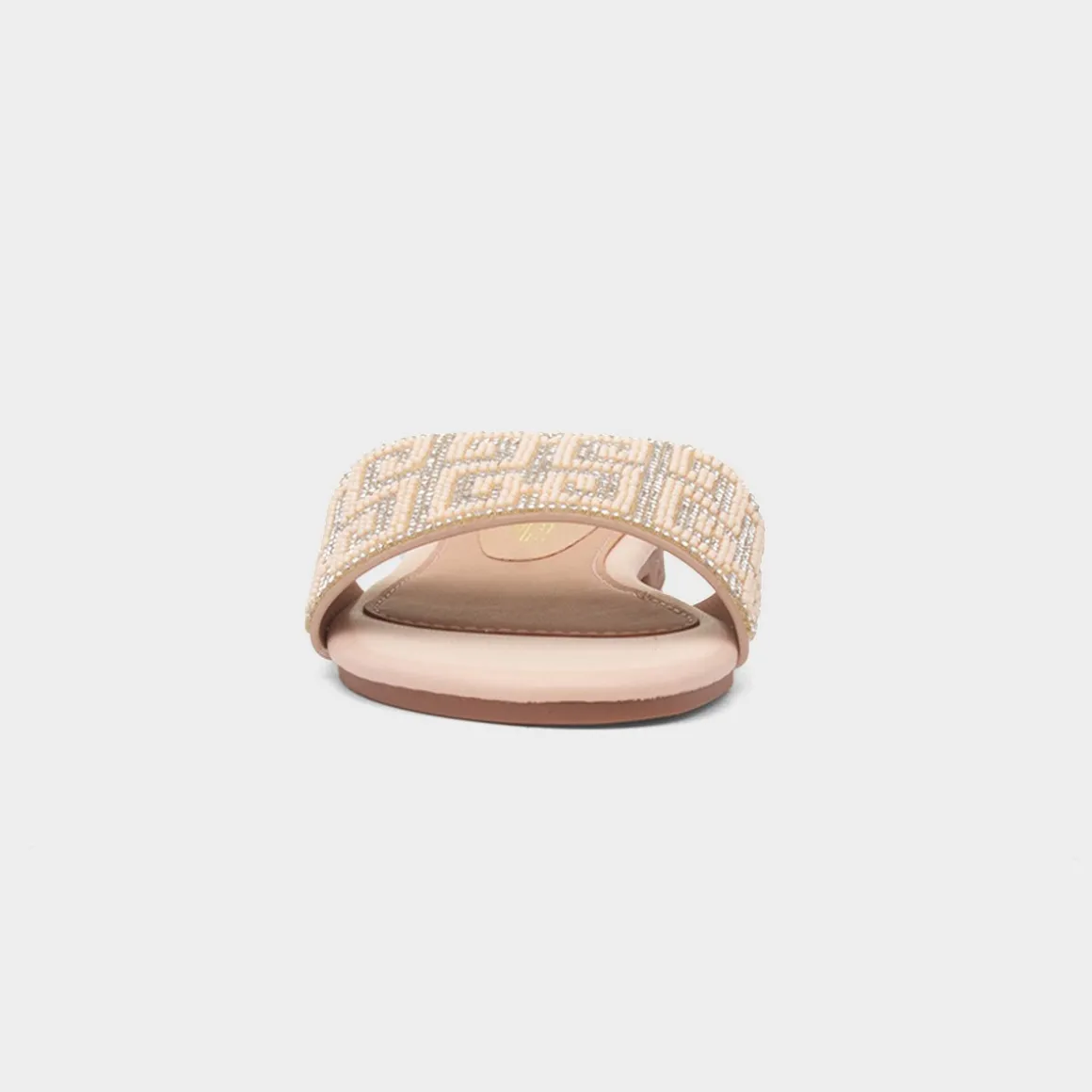 Truffle Oceana Womens Beige Mule Sandal