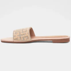Truffle Oceana Womens Beige Mule Sandal